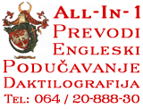 All In 1 - prevodi, engleski, podu�avanje, daktilografija, Beograd