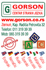 Gorson - Centar stranih jezika, Zemun