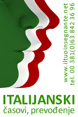 Časovi / kurs italijanskog jezika, prevodi, lekcije italijanskog