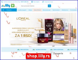 Lilly Drogerie, kozmetika, sredstva za negu tela, bebi program, pomoćna lekovita sredstva, parfemi, kućna hemija, shop.lilly.rs