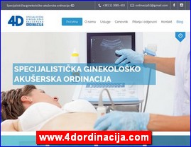 Clinics, doctors, hospitals, spas, Serbia, www.4dordinacija.com