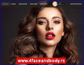 Anti-aging center, laser center, treatments, wrinkles, loose skin, dark spots, Alma laser, Light Sheer, aesthetic treatments, Botox, hyaluronic fillers, needle mesotherapy, threads, cosmetology, Guinot, Dermaclear, Dermapen, chemical peeling, 4face&body, New Belgrade, www.4faceandbody.rs