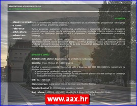 Arhitektura, projektovanje, www.aax.hr