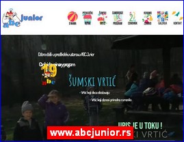 Kindergartens, nurseries, www.abcjunior.rs