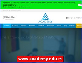 Foreign language schools, www.academy.edu.rs