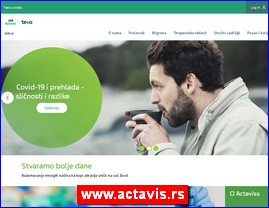 Lekovi, preparati, apoteke, www.actavis.rs