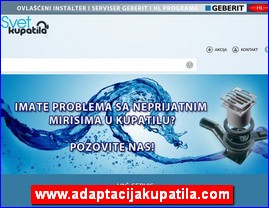 Sanitaries, plumbing, www.adaptacijakupatila.com
