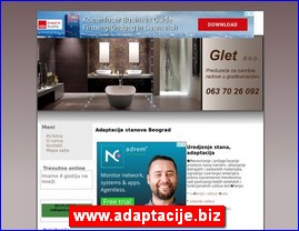 Sanitarije, vodooprema, www.adaptacije.biz