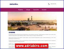 Bookkeeping, accounting, www.adriabiro.com
