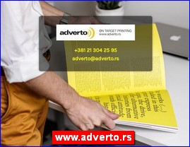 Grafiki dizajn, tampanje, tamparije, firmopisci, Srbija, www.adverto.rs