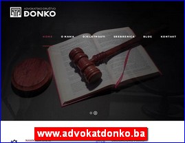 Lawyers, law offices, www.advokatdonko.ba