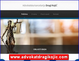 Lawyers, law offices, www.advokatdragikojic.com