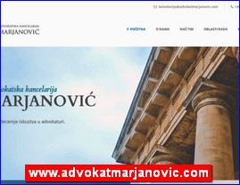 Lawyers, law offices, www.advokatmarjanovic.com