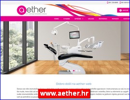 Stomatološke ordinacije, stomatolozi, zubari, www.aether.hr