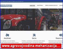 Agricultural machines, mechanization, tools, www.agrovojvodina-mehanizacija.co.rs