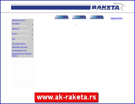 Automobili, servisi, delovi, www.ak-raketa.rs