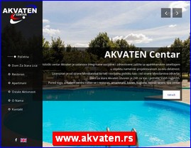 Restorani, www.akvaten.rs