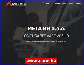 Alarms, security, www.alarm.ba