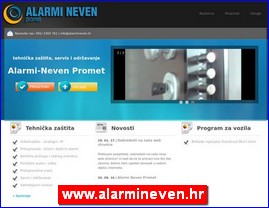 Alarms, security, www.alarmineven.hr
