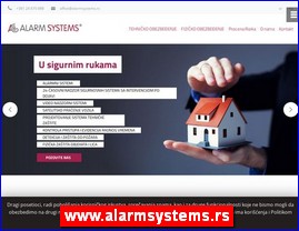 Alarms, security, www.alarmsystems.rs