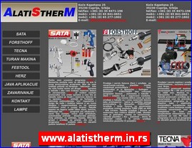 Metal industry, www.alatistherm.in.rs