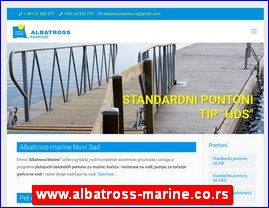 Građevinske firme, Srbija, www.albatross-marine.co.rs