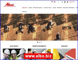 Work clothes, work clothes, shoes, PPC equipment, www.albo.biz