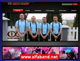 Muzičari, bendovi, folk, pop, rok, www.alfaband.net