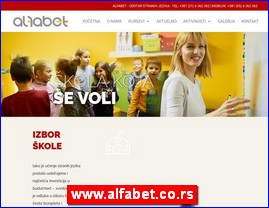 Foreign language schools, www.alfabet.co.rs