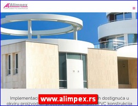 PVC, aluminijumska stolarija, www.alimpex.rs