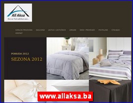 Bedding, textiles, www.allaksa.ba