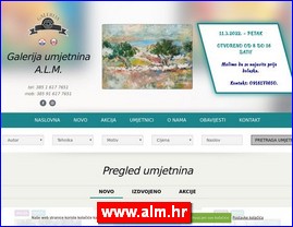 Picture galleries, painters, studios, painting, www.alm.hr