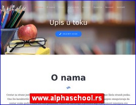 Foreign language schools, www.alphaschool.rs