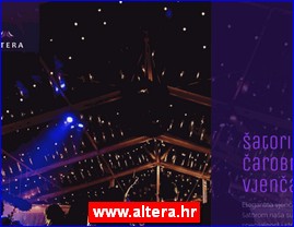 Catering, organization of celebrations, organization of weddings, www.altera.hr