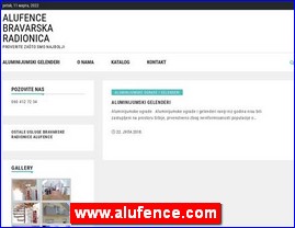 Industrija metala, www.alufence.com