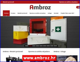 Industrija metala, www.ambroz.hr