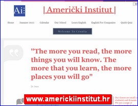 Foreign language schools, www.americkiinstitut.hr
