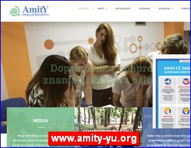 Nevladine organizacije, Srbija, www.amity-yu.org
