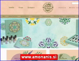 Cosmetics, cosmetic products, www.amonanis.si