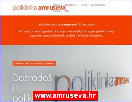 Clinics, doctors, hospitals, spas, laboratories, www.amruseva.hr