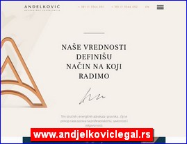 Lawyers, law offices, www.andjelkoviclegal.rs
