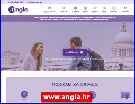 Foreign language schools, www.angla.hr
