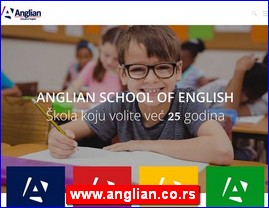 Foreign language schools, www.anglian.co.rs