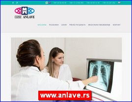 Clinics, doctors, hospitals, spas, Serbia, www.anlave.rs