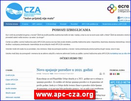 Nevladine organizacije, Srbija, www.apc-cza.org