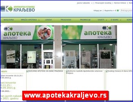 Drugs, preparations, pharmacies, www.apotekakraljevo.rs