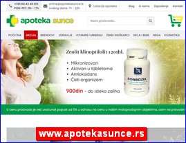 Drugs, preparations, pharmacies, www.apotekasunce.rs