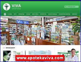 Drugs, preparations, pharmacies, www.apotekaviva.com