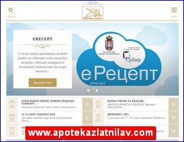 Drugs, preparations, pharmacies, www.apotekazlatnilav.com