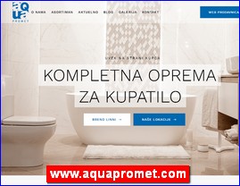 Sanitaries, plumbing, www.aquapromet.com